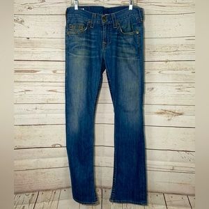 True Religion Y2K Straight Leg High Rise USA made sz 30